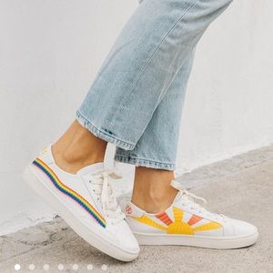 Soludos Rainbow Wave Sneaker